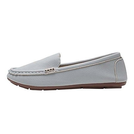 Comfortable Slip On Loafers for Women Casual Driving & Travel Mom Shoes Foot Stirrup Solid Color Flat Bottom Casual Women s Shoes Comfortable Slip On Loafers for Women Casual Driving & Travel Mom Shoes Foot Stirrup Solid Color Flat Bottom Casual Women s Shoes
