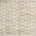 thumbnail image 1 of Ahgly Company Indoor Square Traditional Tan Brown Persian Area Rugs, 7' Square, 1 of 6