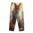 thumbnail image 5 of Daiia Mystic Fox With Halo Women's Sleep Pant with Pockets and Drawstring,Pajama Pants-XX-Large, 5 of 9