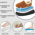 thumbnail image 4 of Ecetana Womens Slippers Indoor Shoes with Memory Foam Warm Plush Fleece Lined House Slipper Home Shoe, 4 of 6