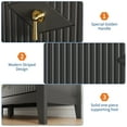 thumbnail image 5 of Fluted Dresser 47.2 Inch Wide, Wood Storage Dressers Organizer 6-Drawer Wood Dresser for Bedroom, Modern Chest of Drawers, Storage Organizer Cabinet for Living Room, Hallway, Entryway, 5 of 16