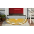 thumbnail image 3 of The Rug Department Liora Manne Natura Lemon Outdoor Door Mat Yellow 1'6" x 2'6", 3 of 6