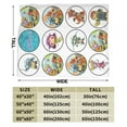 thumbnail image 4 of Wallykazam Blanket Cozy Warm Flannel Throw Blanket for Living Room Bedroom Bed Sofa Car, All Seasons Fleece Blankets Gifts for Kids Teens Adults 40"X30", 4 of 8
