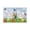 Multicolor#21, variant on Meggemo Cartoon Easter Bunny and Colorful Egg Design Decorative Play Mat Non Slip Rug for s Room Nursery Decor