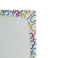 thumbnail image 2 of Ambesonne Love Fitted Sheet, Pop Art Curls Affection, Twin Size, Multicolor, 2 of 2