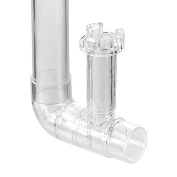 Aquarium Skimmer Transparently Pipe Surface Fish Tank Filter Cleaning Device