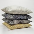 thumbnail image 3 of Housse de Coussin Leone Damas Gris Foncé 21x21 Pouces, 3 of 3