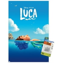 Disney Pixar Luca - Teaser Wall Poster with Pushpins, 14.725" x 22.375"