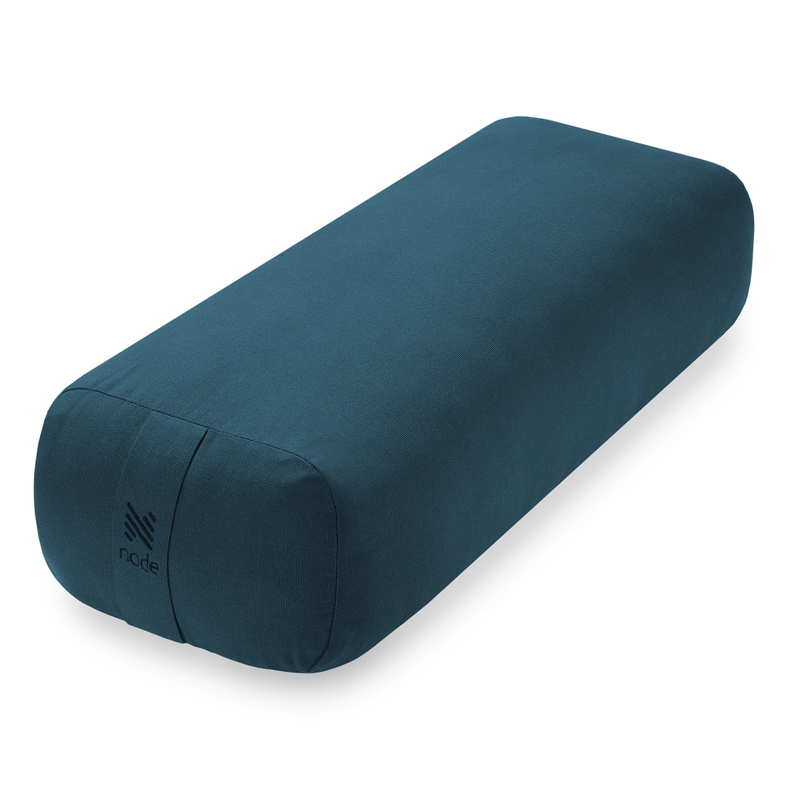 Node Fitness Yoga Meditation Cushion, 25" x 12" Rectangular Bolster