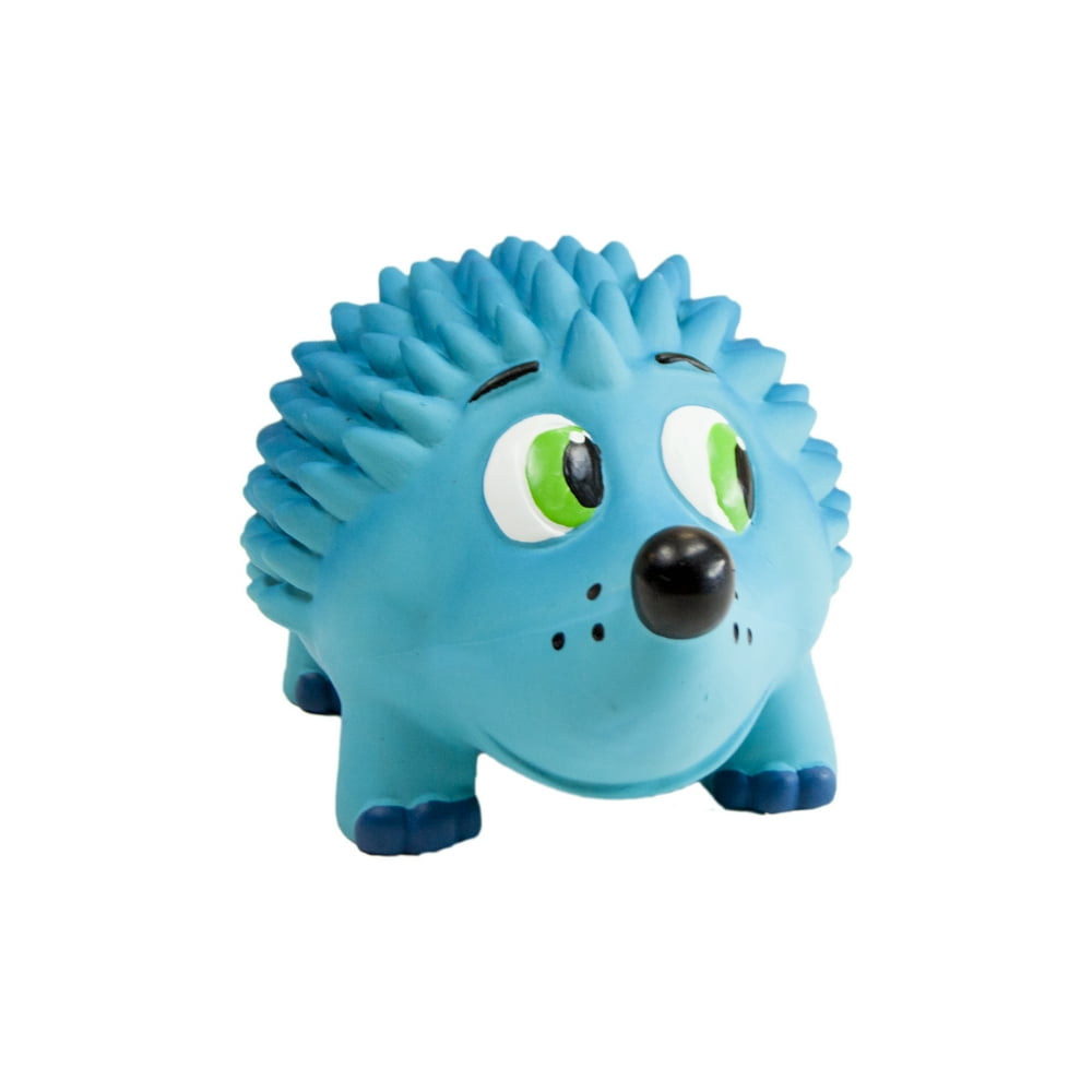 Outward Hound Tootiez Grunting Hedgehog Dog Toy, Blue, Large Walmart