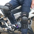 thumbnail image 2 of 1 Paire de Genouillères Professionnelles Antidérapantes Haute Élasticité Protection Coude Motocross Protecteur de Genou pour Cyclisme, 2 of 7