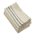 thumbnail image 2 of Saro Lifestyle Striped Linen Napkin (Set of 4), 2 of 4