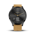 Garmin Vivomove HR Premium Hybrid Smartwatch with Fitness Tracking and ...