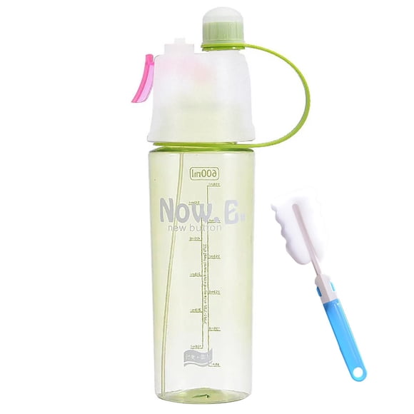 Glass&Bottle Must-Have Portable Spray Water Bottle for Summer Outdoor Use Multifunctional Sports Water Bottle One Click Mist for Hiking and Running