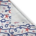 thumbnail image 4 of Ambesonne Starfish Valance Pack of 2, Scallops, 54"X12", Multicolor, 4 of 5