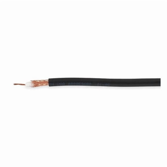 Carol Coaxial Cable,RG5-8,20 AWG,Black C1166.41.01