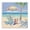 Pastel Beach Chair Umbrella, variant on Stupell Industries Coastal Pastel Relaxing Beach Canvas Art, 24 x 24, by Irena Orlov