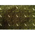 thumbnail image 4 of oneOone Cotton Silk Fabric Leaves & Paisley Block Print Fabric BTY 42 Inch Wide, 4 of 4
