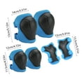 thumbnail image 3 of Multicolor Protective Gear Set | Knee Pads, Elbow Pads & Wrist Guards for Skateboarding, Roller Skating, Cycling | Adjustable & Breathable Sports Safety Equipment, 3 of 6
