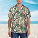 thumbnail image 2 of Fotbe Palm Trees and Tropical Camisa Hawaiana para Hombre Unisex – Camisa Casual de Verano con Botones de Manga Corta de Algodón y Lino,3X-Large, 2 of 7
