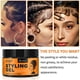 thumbnail image 2 of Gel para peinar el cabello de larga duración, fácil de peinar, hidratante, nutritivo y brillante, gel para peinar el cabello portátil, 120 g, 2 of 4