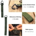 thumbnail image 2 of llaveros tácticos Molle para cinturón, con clip para cinturón, hebilla, correa, llavero, gancho para mochileros, acampadas al aire libre y senderismo., 2 of 5