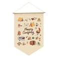 thumbnail image 1 of Bandera decorativa para campamento al aire libre, bandera para acampar, bandera de cuerda, bandera para acampar, bandera colgante para campamento, suministros de decoración para campamento de verano, 1 of 2