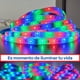 thumbnail image 4 of Tira de Luces LED 2 Piezas de 5 Metros RGB 3528 Multicolor con Control DOSYU, 4 of 8
