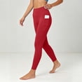 thumbnail image 6 of Yutgune High Waisted Tight Leggings For Women Tummy Control Leggings Yoga Pants Women Workout Leggings For Women Gym Leggings With Side Pockets, 6 of 9
