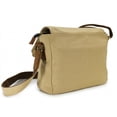 thumbnail image 2 of Vagarant Traveler 12" Casual Small Canvas Messegner Bag C54.GRN, 2 of 6