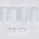 thumbnail image 4 of 4x Amortiguadores para Asientos de Inodoros, Amortiguadores para Asientos de Inodoros Universales, Kits de Reemplazo de Almohadillas para Inodoros 4 piezas, 4 of 6