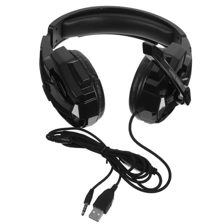1Pc Mounted Gaming Headset Wired Game Headphone with Microphone for i3000
