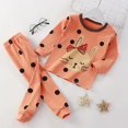 thumbnail image 1 of Pijamas de Navidad para niños y niñas de 1 a 10 años, ropa de dormir de manga larga con dibujos de dinosaurios, ropa de dormir para niños, pijamas de algodón para Otoño e Invierno, 1 of 4