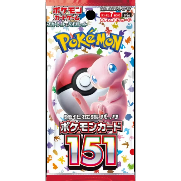 Pokemon TCG: Japanese 151 (sv2a) Booster Pack