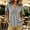 Black, variant on Ussuma Plaid Shirts for Women Collared Short Sleeve V-Neck Blouses Vintage Fashionable Women Shirts Simple and Comfortable Dressy Casual Holiday Work L Red