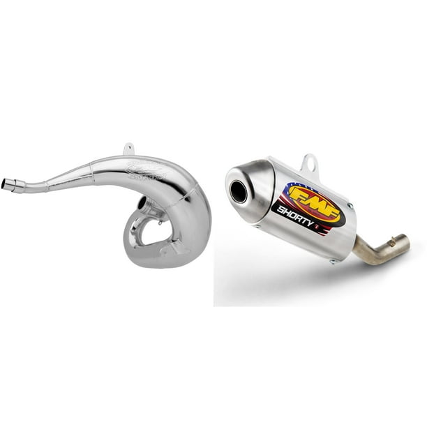 FMF Powercore 2 Shorty Silencer & Gnarly Exhaust Pipe for KTM 200 XCW 20062010