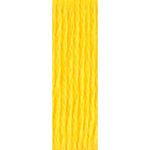 DMC Mouline 117-973 Six-Strand Embroidery Thread, Bright Canary, 8.7-Yards