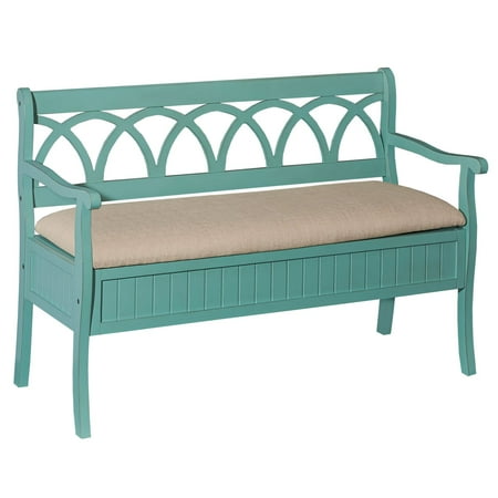 - Powell Elliana Storage Bench, Multiple Finishes