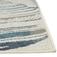 thumbnail image 5 of Unique Loom Outdoor Coastal Collection Area Rug - Bodrum (2' x 8' Runner Ivory/Navy Blue), 5 of 6