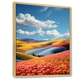 thumbnail image 2 of Designart "Landscape Chromatic Euphony II" Landscape & Nature Floater Framed Canvas Print, 2 of 7