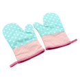 thumbnail image 2 of Uds. Guantes verdes para horno, guantes para hornear, manoplas para horno y microondas, guantes resistentes al calor, 2 of 4