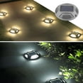 thumbnail image 1 of Xihbxyly Luces Solares para Jardín, 16 Led de Luz Blanca Cálida, Iluminación Exterior de Bajo Consumo, Impermeables para Caminos o Patios, Fácil Instalación, Aleación de Aluminio Resistente, Tamaño 1, 1 of 6