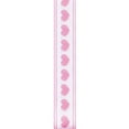 thumbnail image 1 of Offray 23mm Hearts Ribbon, 1 of 3