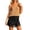 Black, variant on Unir Women Irregular Cut Long Fringe Faux Suede A Line Mini Skirt High Waist Metal Rivet Western Cowboy Casual Bottom 1PC S-XXL Plus Size Friendly