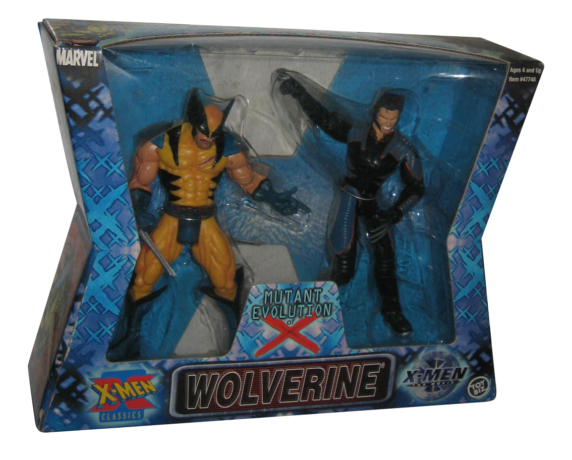 Marvel XMen Classics Mutant Evolution of Wolverine (2000) Toy Biz