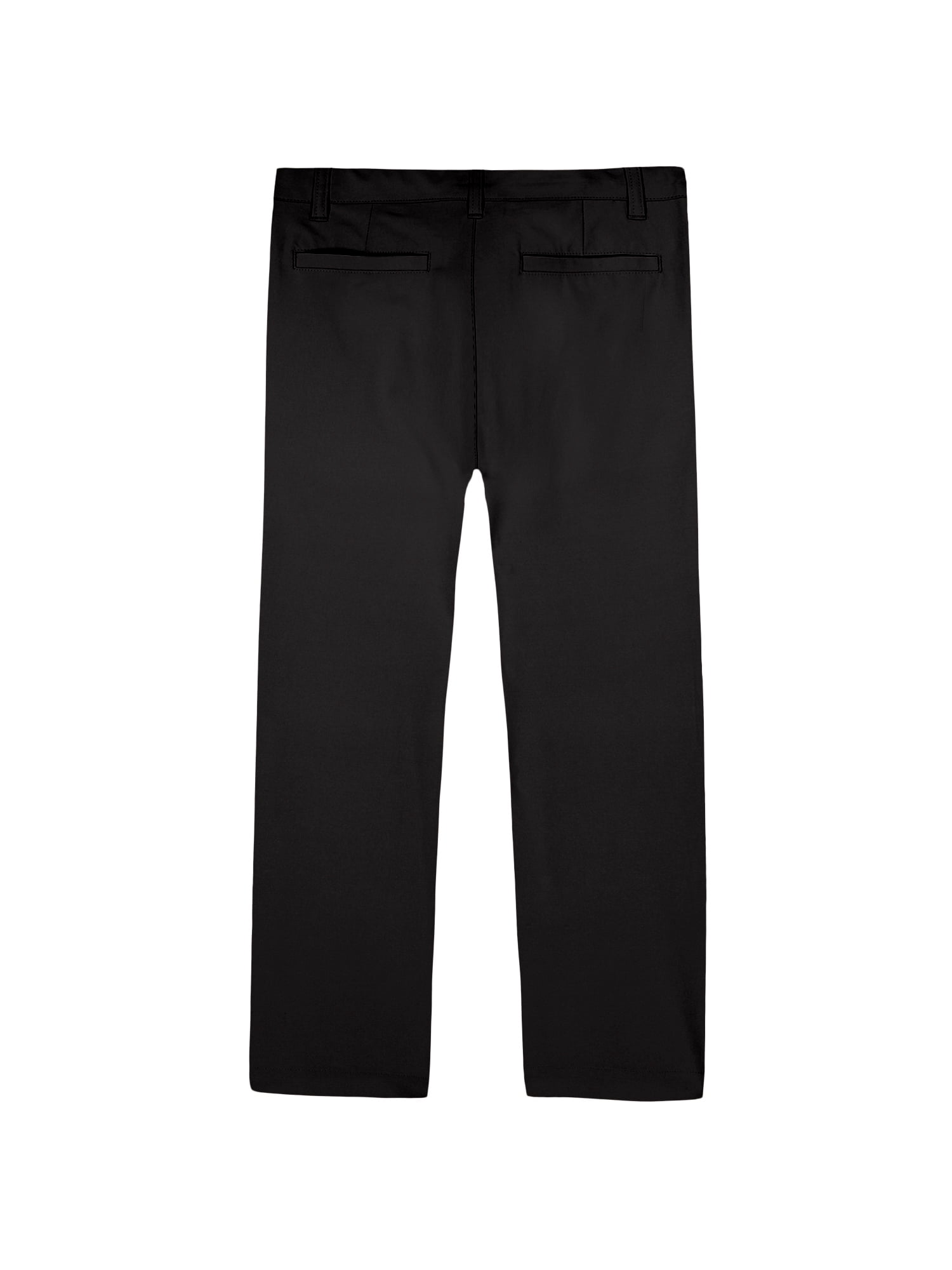 Wonder Nation Boys School Uniform Flat Front Pants, Sizes 4-18, Slim & Husky