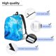 thumbnail image 3 of Easygdp Blue Shell Mochila de Lona Resistente para Laptop, Compatible con Laptops de 15 a 17 pulgadas, Ideal para Escuela, Trabajo y Viajes-Medium, 3 of 5