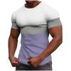thumbnail image 5 of Enridrech Big and Tall Tshirt for Men Color Block Short Sleeve T Shirts Casual Summer Tee Soft Breathable Tops, 5 of 7
