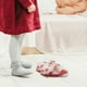 thumbnail image 5 of 1 par de pantuflas peludas de vaca para niñas pequeñas, suaves y cálidas, para interiores Adorables pantuflas de casa con dibujos animados para niñas pequeñas, calzado cómodo y acogedor para bebés, 5 of 7