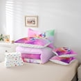 thumbnail image 4 of YST Girly Butterfly Bedding Set, 7-Piece, Boho Floral, King, 4 of 4